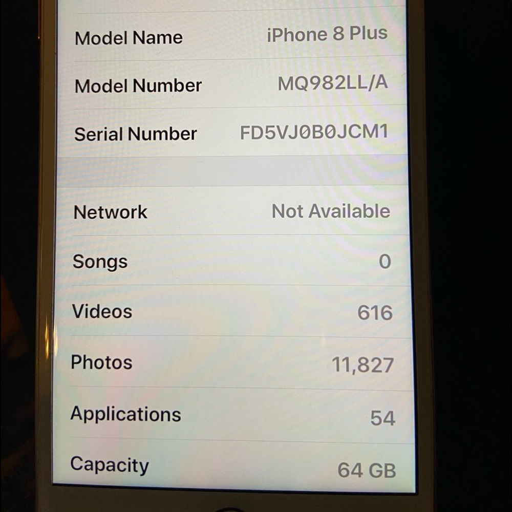 SOLD.......iPhone 8 Plus - Picture 3 of 3